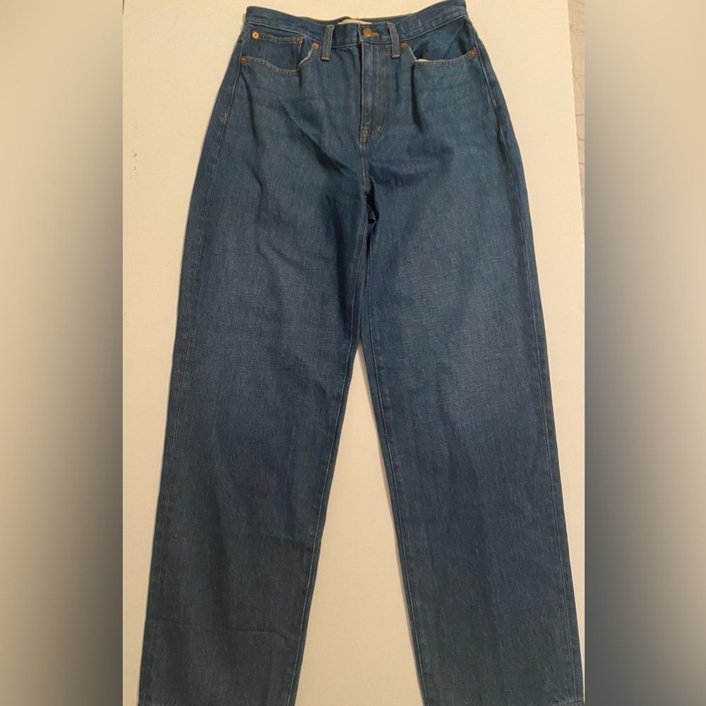 Women’s Madewell baggy straight jeans NWT